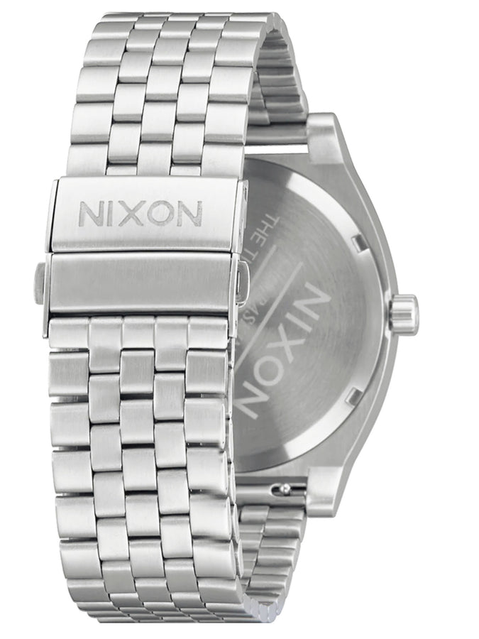Nixon Time Teller Solar Silver/Salmon Watch | SILVER/SALMON (5332)