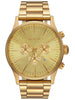 Nixon Sentry Chrono All Gold Watch 2025