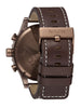 Nixon 51-30 Chrono Leather Chocolate/Dark Roast/Brown Watch