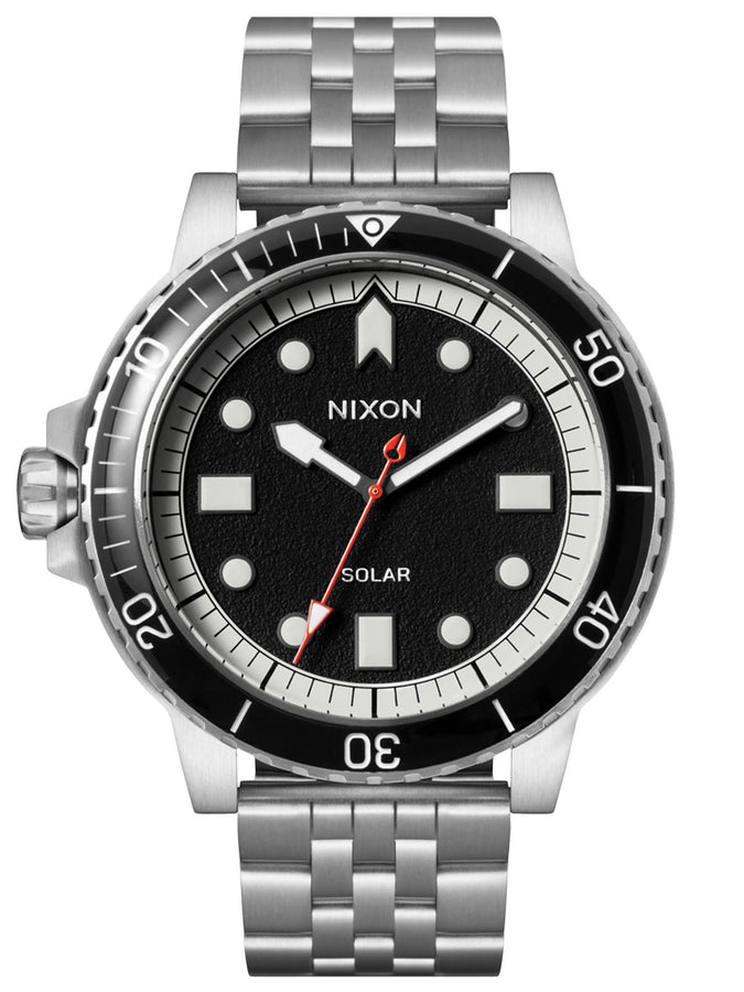 Nixon Stinger 44 All Silver/Black/White Watch 2024 | SILVER/BLACK/WHITE (5233)