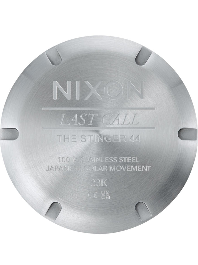 Nixon Stinger 44 All Silver/Black/White Watch 2024 | SILVER/BLACK/WHITE (5233)