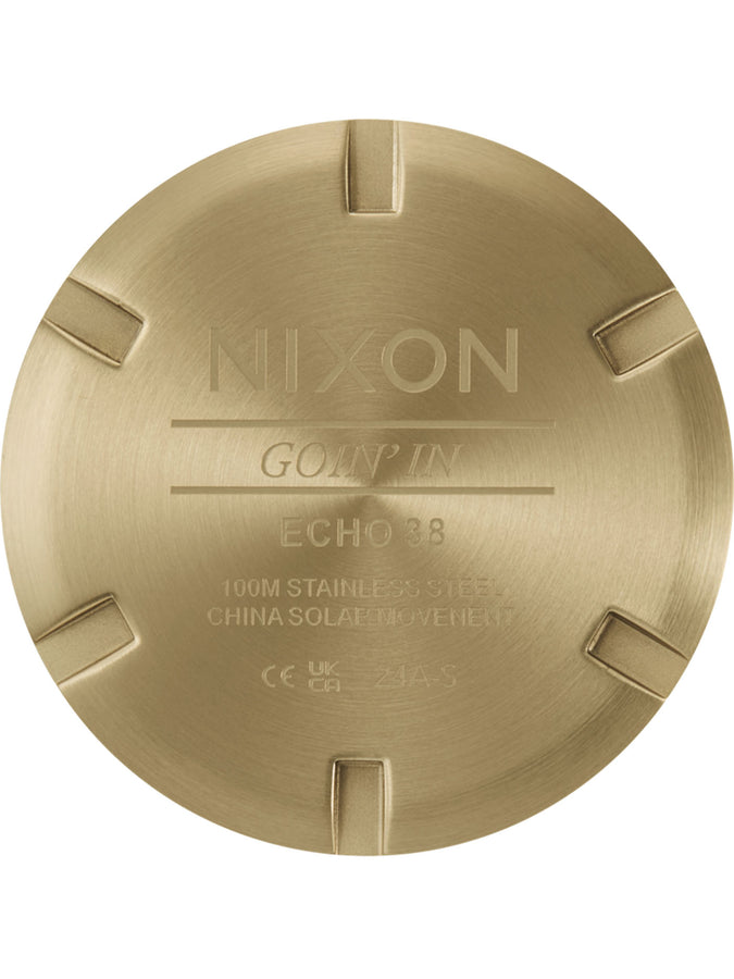Nixon Echo 38 Gold/Black Watch 2024 | GOLD/BLACK (513)