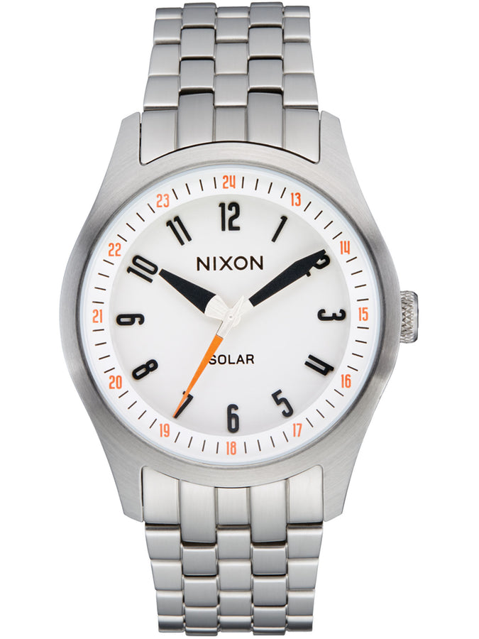 Nixon Echo 38 Silver/Egret Watch 2024 | SILVER/EGRET (5260)