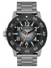 Nixon Smyth 44 Silver/Tunnel Black Ombre Watch