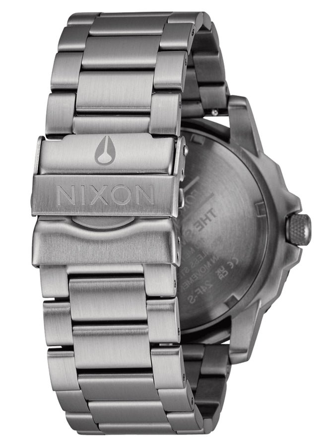 Nixon Smyth 44 Silver/Tunnel Black Ombre Watch | SILVER/TUNNEL BLK OMBRE (5306)