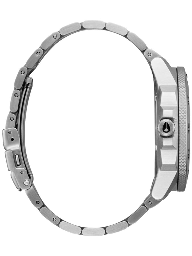 Nixon Smyth 44 Silver/Black Watch 2024 | SILVER/BLACK (625)