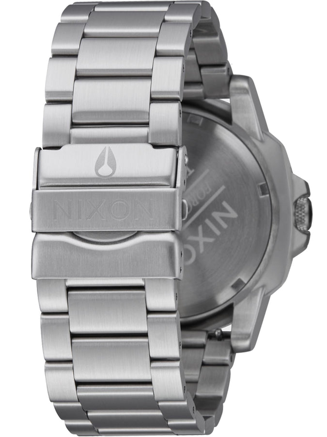 Nixon Smyth 44 Silver/Black Watch 2024 | SILVER/BLACK (625)