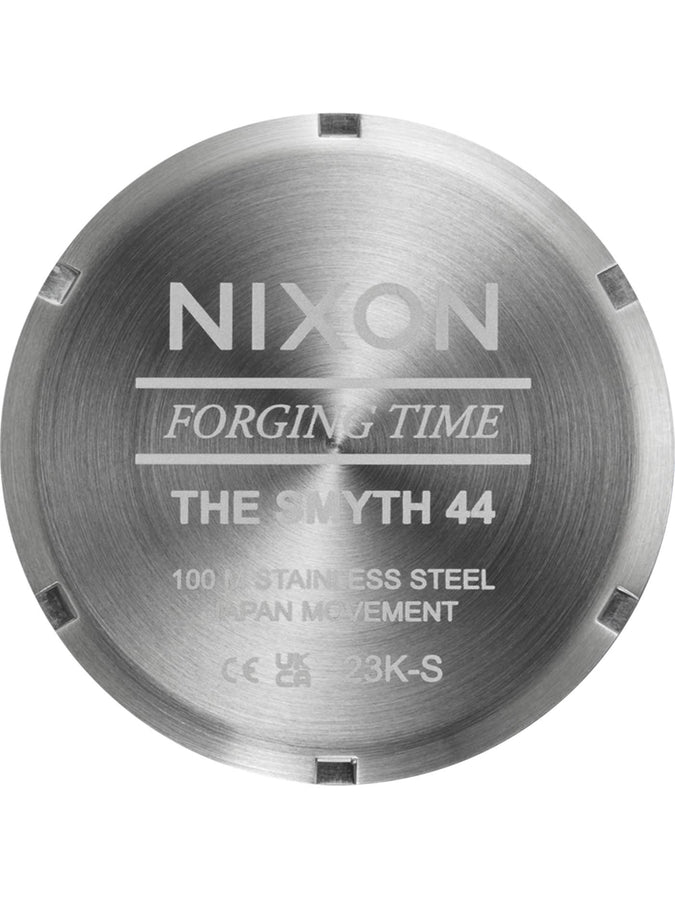 Nixon Smyth 44 Silver/Black Watch 2024 | SILVER/BLACK (625)