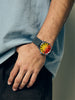 Nixon Nirvana Sentry Leather Unplug Fade Watch