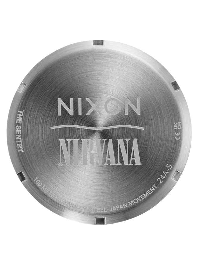 Nixon Nirvana Sentry Leather Unplug Fade Watch | UNPLUG FADE