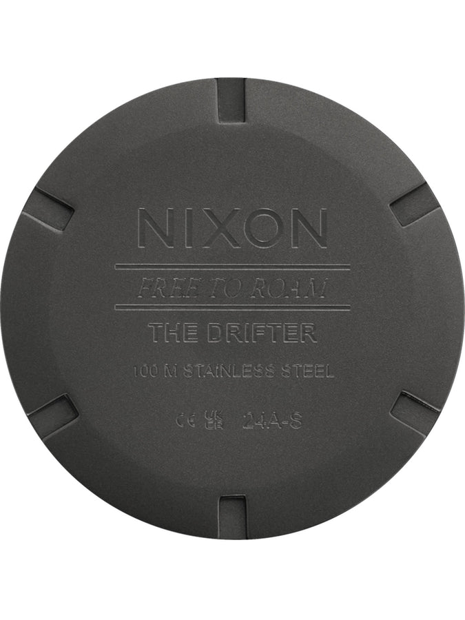 Nixon Drifter 40 Gunmetal/Kobu Green Watch 2024 | GUNMETL/KOBU GREEN (5290)