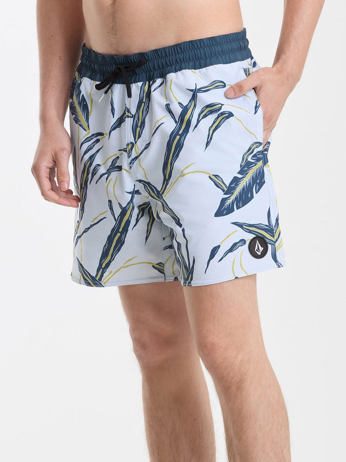 Volcom  Lido Print Trunk 16'' Boardshorts Spring 2026 | LIGHT BLUE ACID (LBA)