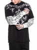 Affliction Skeleton 2Fer Long Sleeves T-Shirt Fall 2026