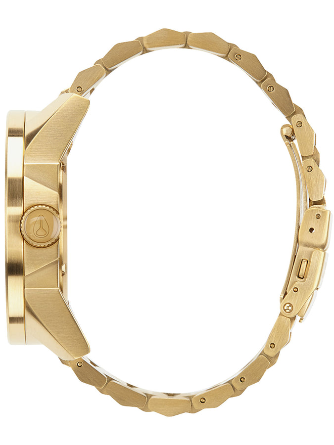 Nixon Corporal Stainless Steel All Gold Watch 2024 | ALL GOLD (502)