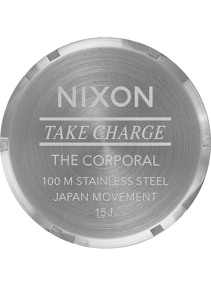 Nixon The Corporal Stainless Steel Silver/Indigo Watch 2024 | SILVER/INDIGO (5246)