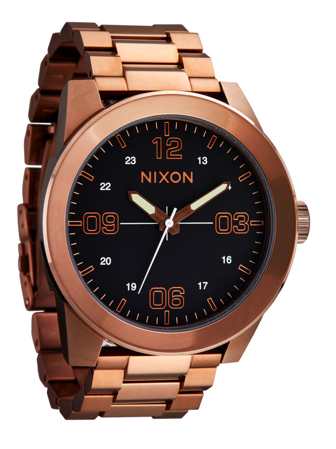 Nixon Corporal SS Chocolate/Dark Roast Watch | CHOCOLATE/DARK ROAST (5253)