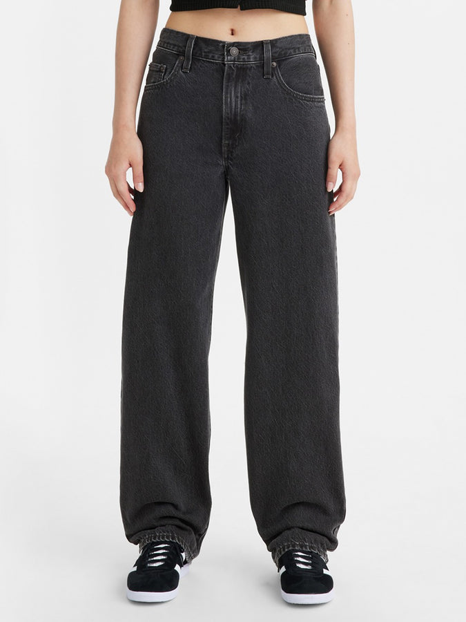 Jeans Levi's Baggy Dad Black Stonewash Jeans | BLACK STONEWASH (0014)