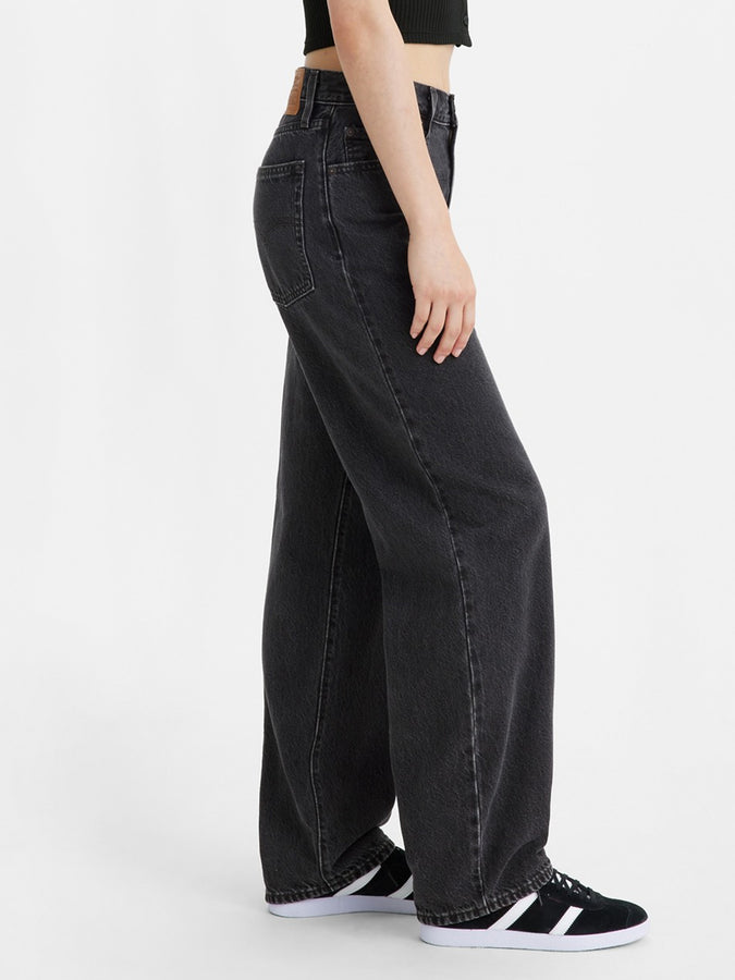 Jeans Levi's Baggy Dad Black Stonewash Jeans | BLACK STONEWASH (0014)