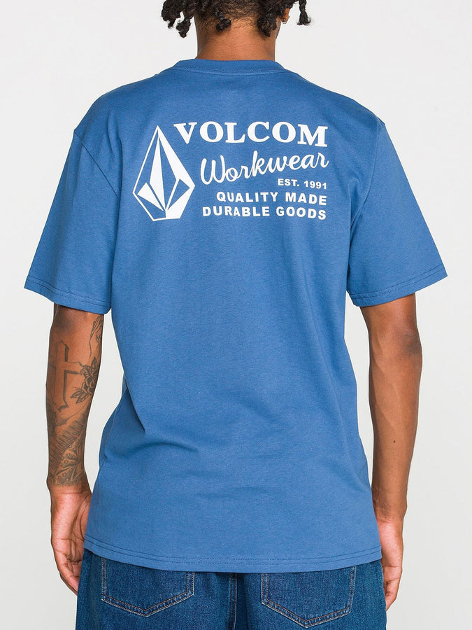 Volcom Workwear T-Shirt Fall 2026 | LIGHT NAVY (LNY)