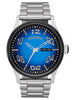 Nixon Sentry Stainless Steel Fisheye/Silver/Polar Blue Watch
