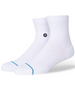 Stance Icon Quarter White Socks