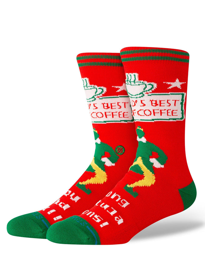 Stance x Elf Worlds Best Socks | RED (RED)