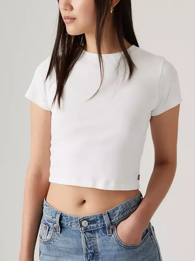 Levis Essential Sporty White T-Shirt | WHITE (0002)