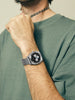 Nixon Time Teller Chrome/Black/Chrome Sunray Watch
