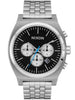 Nixon Time Teller Chrono Chrome/Black/Chrome Sunray Watch 2024