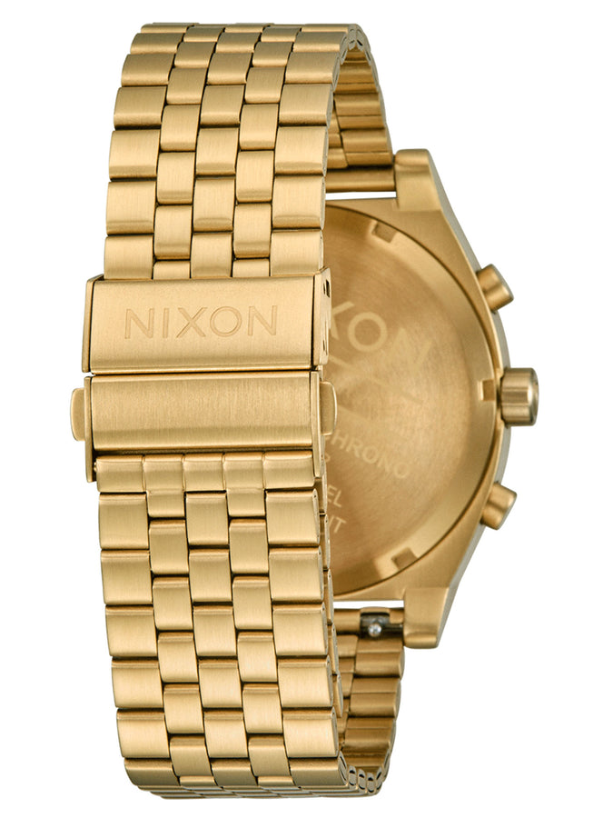 Nixon Time Teller Chrono Gold/Black/Gold Watch | GOLD/BLACK/GOLD (5333)