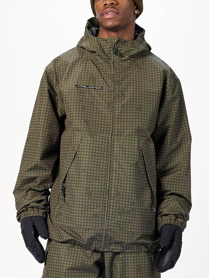 Airblaster Access 2027 Insulated Snowboard Jacket | OLIVE GRID