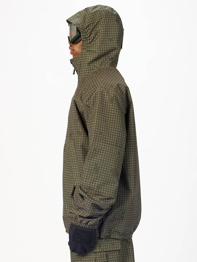 Airblaster Access 2027 Insulated Snowboard Jacket | OLIVE GRID