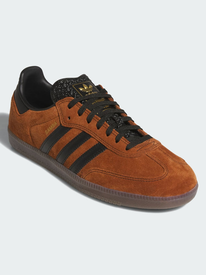 Adidas Samba ADV Dusky Bronze Shoes Spring 2026 | DUSKY BRONZE/CORE BLACK/GUM 5