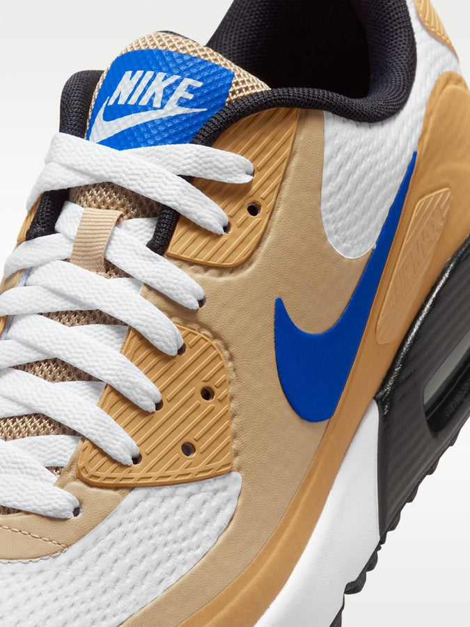 Nike Golf Air Max 90 White/Game Royal-Linen Shoes Summer 2026 | WHITE/GAME ROYAL-LINEN (106)