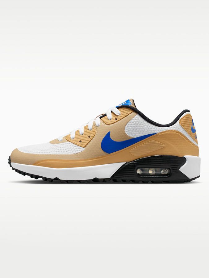 Nike Golf Air Max 90 White/Game Royal-Linen Shoes Summer 2026 | WHITE/GAME ROYAL-LINEN (106)