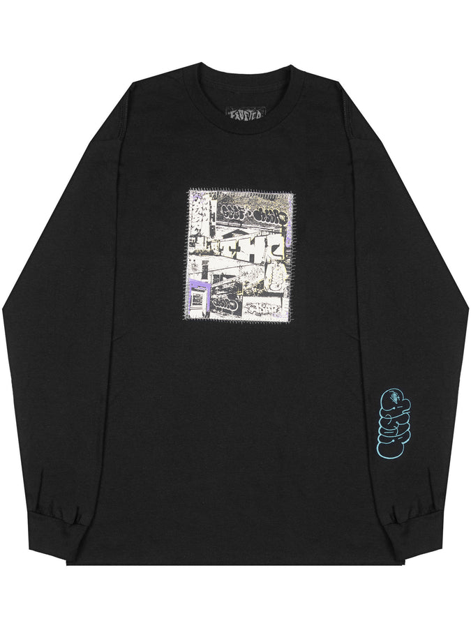 Frosted Skateboards Asar Stuff L/S T-Shirt Summer 2026 | BLACK
