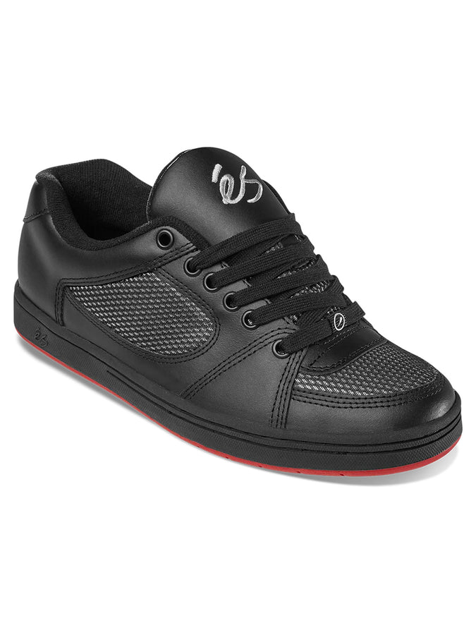 Es Accel Black/Black/Red Shoes Spring 2026 | BLACK/BLACK/RED (547)