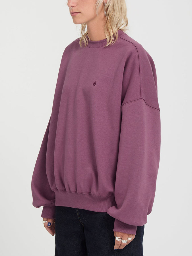 Volcom Sto N Crewneck Sweatshirt Fall 2026 | ORCHID (ORD)