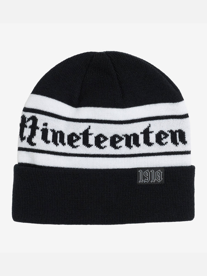 1910 Ironhorse Beanie | BLACK/WHITE