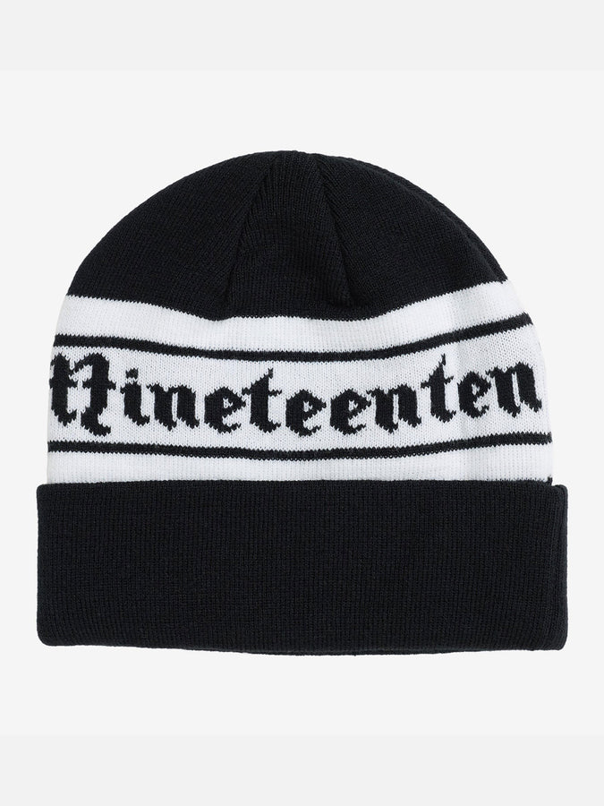 1910 Ironhorse Beanie | BLACK/WHITE
