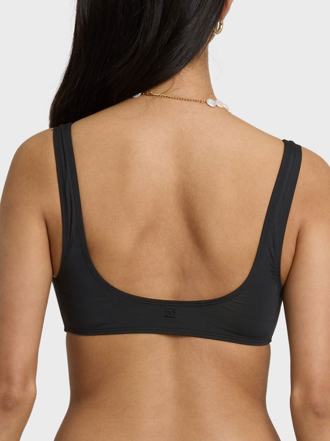 Billabong Sol Searcher Scoop Tank Bikini Top Spring 2026 | BLACK PEBBLE (BPB)