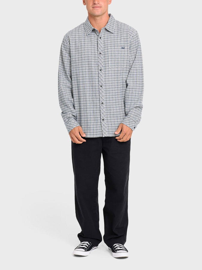 Billabong Coastline Flannel L/S Buttondown Shirt Fall 2026 | OFF WHITE (OFW)