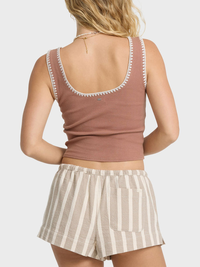 Billabong Shell Time Tank Top Fall 2026 | SUGAR ALMOND (SGA)