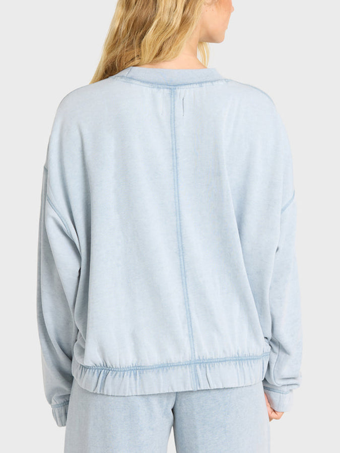 Billabong Field Day Crewneck Sweatshirt Fall 2026 | BLUE SMOKE (BSM)