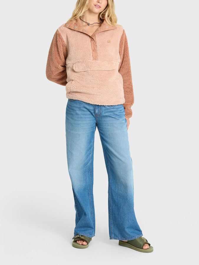 Billabong Switchback Sherpa Sweater Fall 2026 | SUGAR ALMOND (SGA)