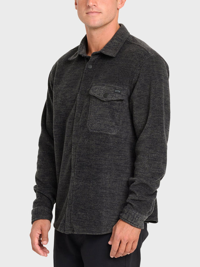 Billabong Furnace Flannel L/S Buttondown Shirt Fall 2026 | BLACK (BLK)