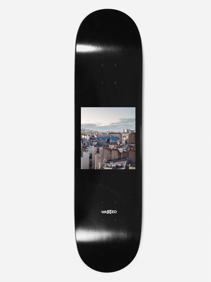 Wasted Paris Elevation 8.25’’ & 8.5’’ Skateboard Deck | BLACK
