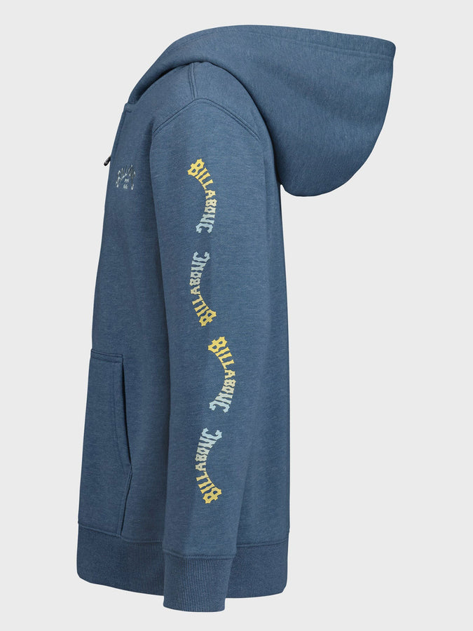 Billabong Arch Zip Hoodie Fall 2026 | CHINA BLUE HEATHER (422)