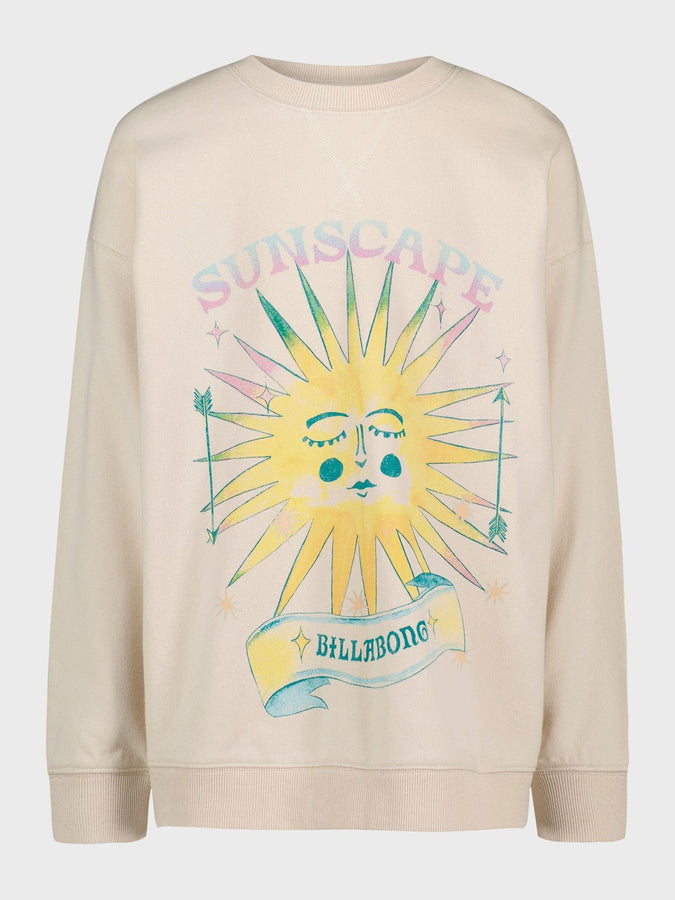Billabong Making Waves Whitecap Crewneck Sweatshirt Fall 2026 | WHITECAP (681)
