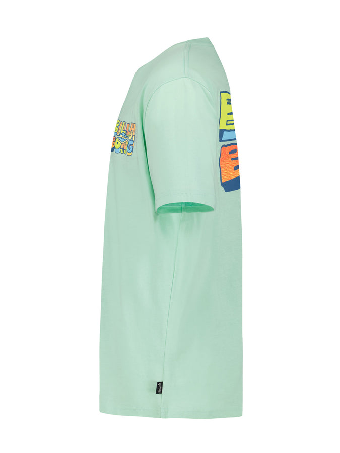 Billabong Wonky T-Shirt Spring 2026 | DUSTY GREEN (351)